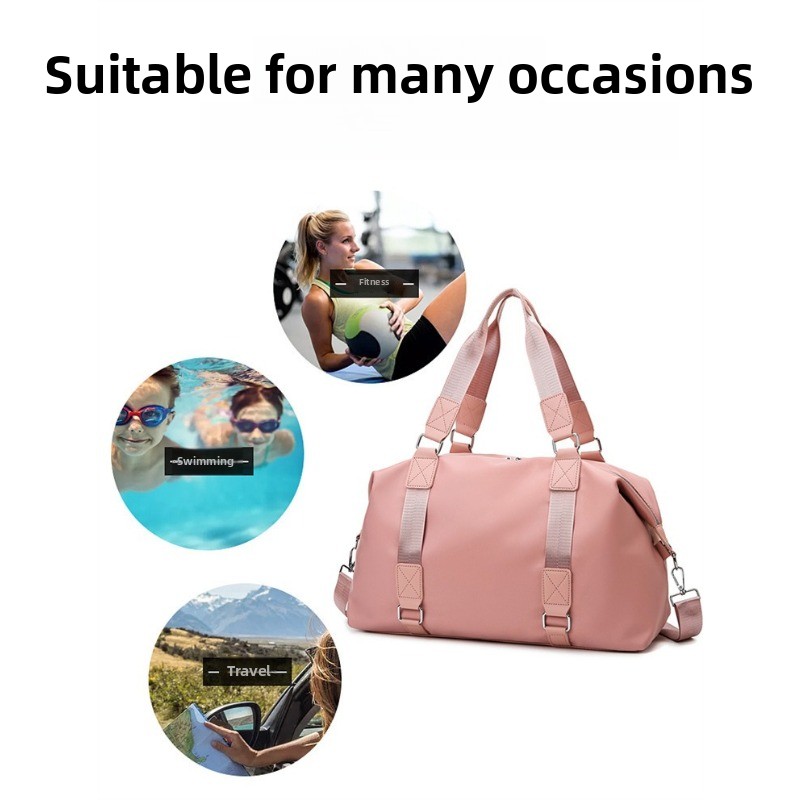 1 個大容量ヨガジムバッグ乾湿分離アウトドア旅行ハンドヘルド - Dry Bag Roll Top のレビューと価格