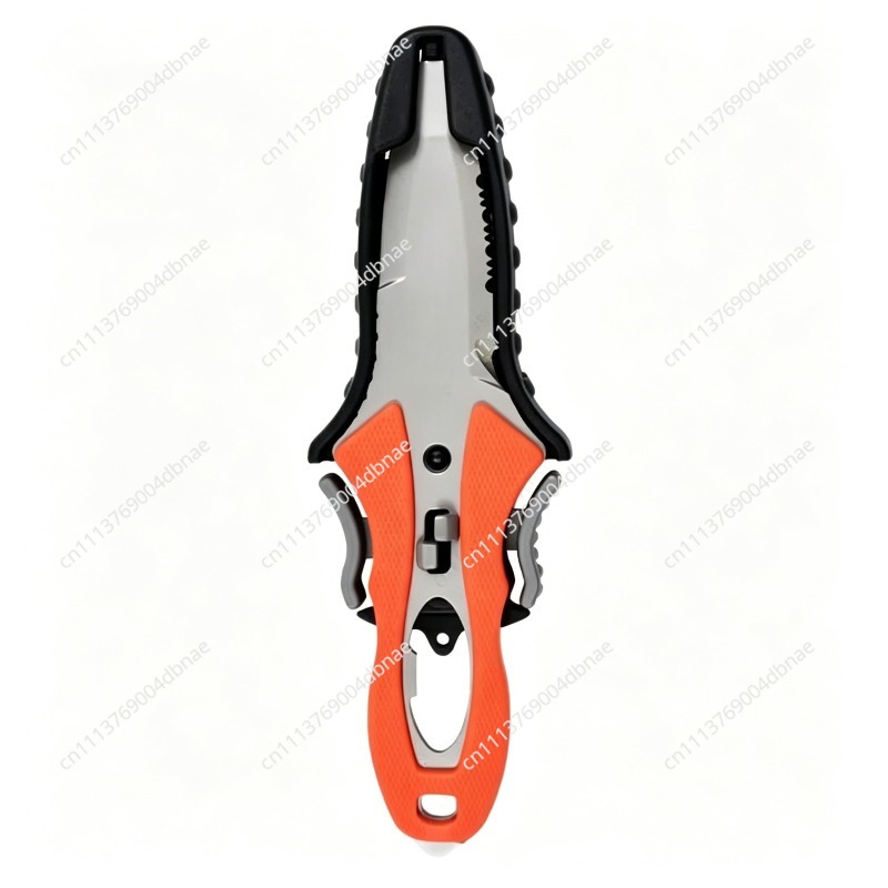 屋外用ロープカッター チタンメッキダイビング多機能車両用ポー - Dive Knife Titanium のレビューと価格