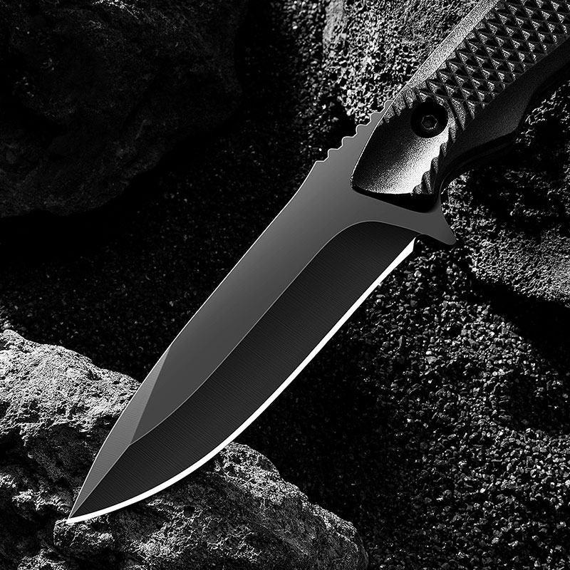 1pc ポータブルフルーツナイフ、高硬度シャープ、バーベキュ - Dive Knife Titanium のレビューと価格