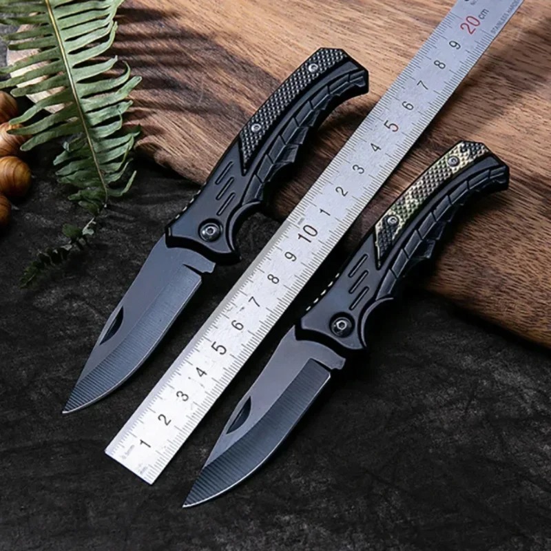 ステンレス鋼折りたたみナイフフィレットナイフ漁船釣りアクセサ - Dive Knife Titanium のレビューと価格