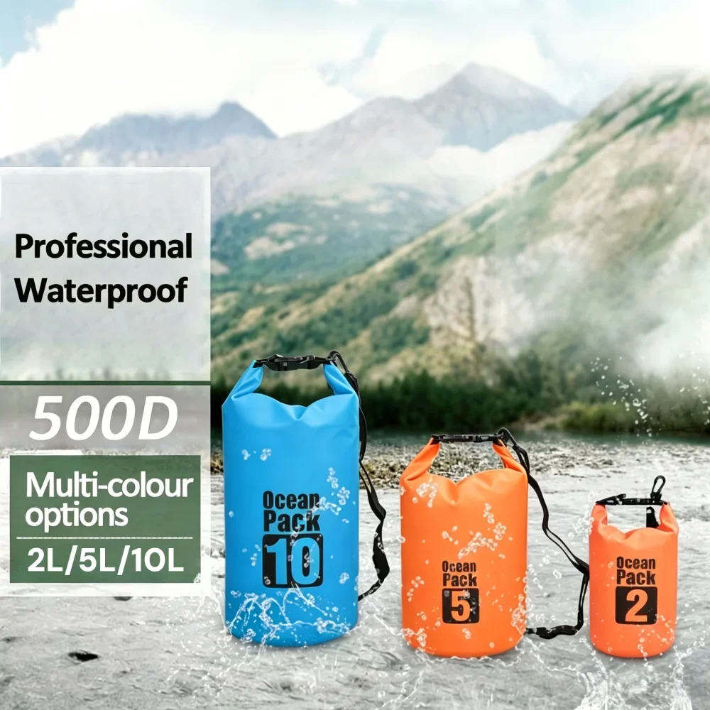 500D防水ドライバッグフローティング、ロールトップドライサ - Dry Bag Roll Top のレビューと価格