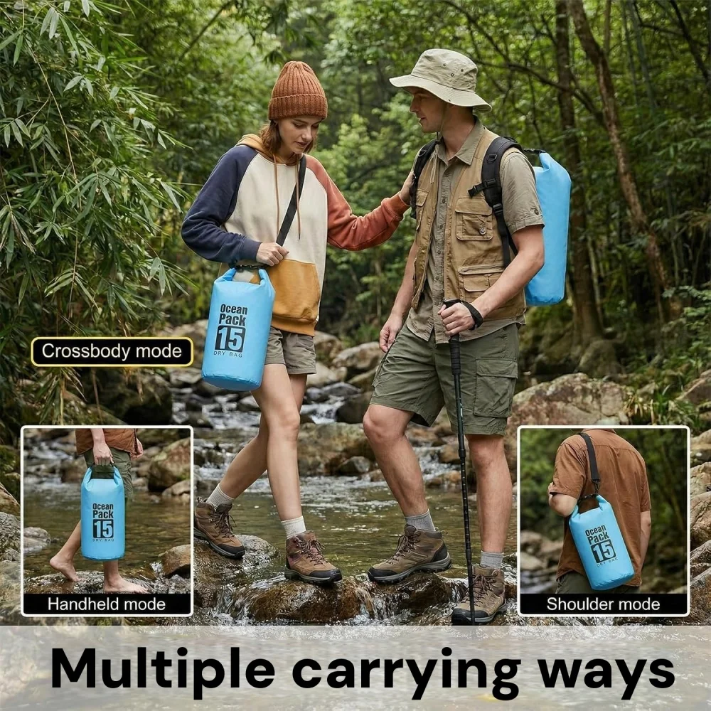 500D防水ドライバッグフローティング、ロールトップドライサ - Dry Bag Roll Top のレビューと価格