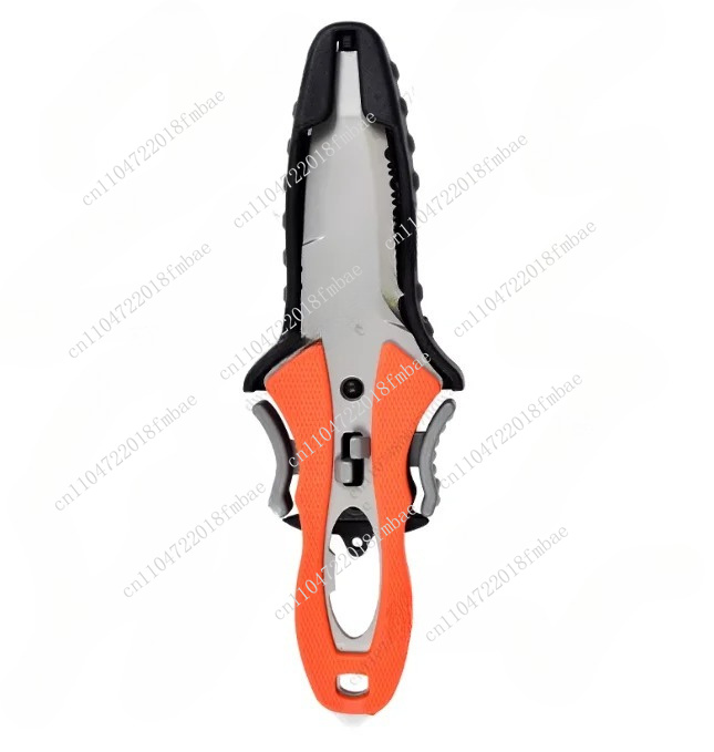 屋外用ロープカッター チタンメッキダイビング多機能車両用ポー - Dive Knife Titanium のレビューと価格