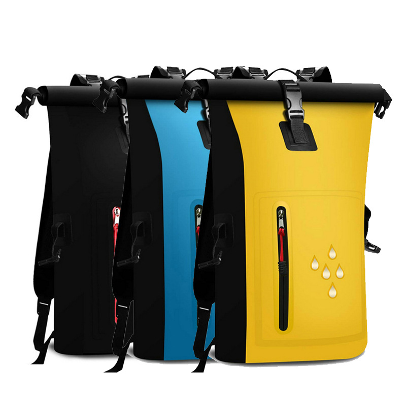 25L 防水ドライバッグ バックパック ロールトップサック  - Dry Bag Roll Top のレビューと価格